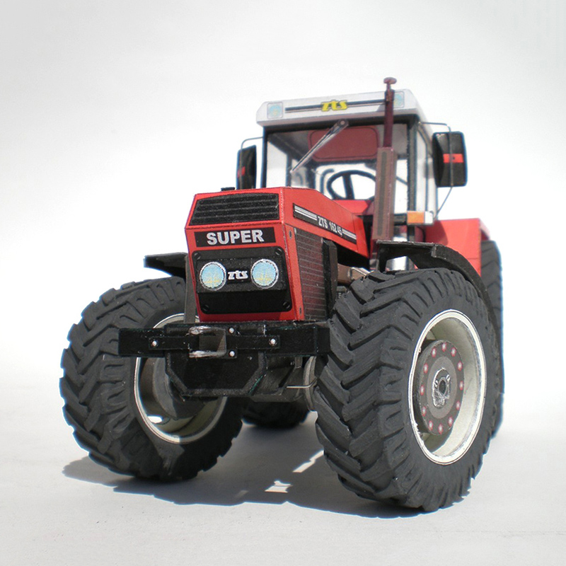 Zetor 162 45 Traktor 1:32 Seni - Art Craft With Cardboard ulasan dan harga