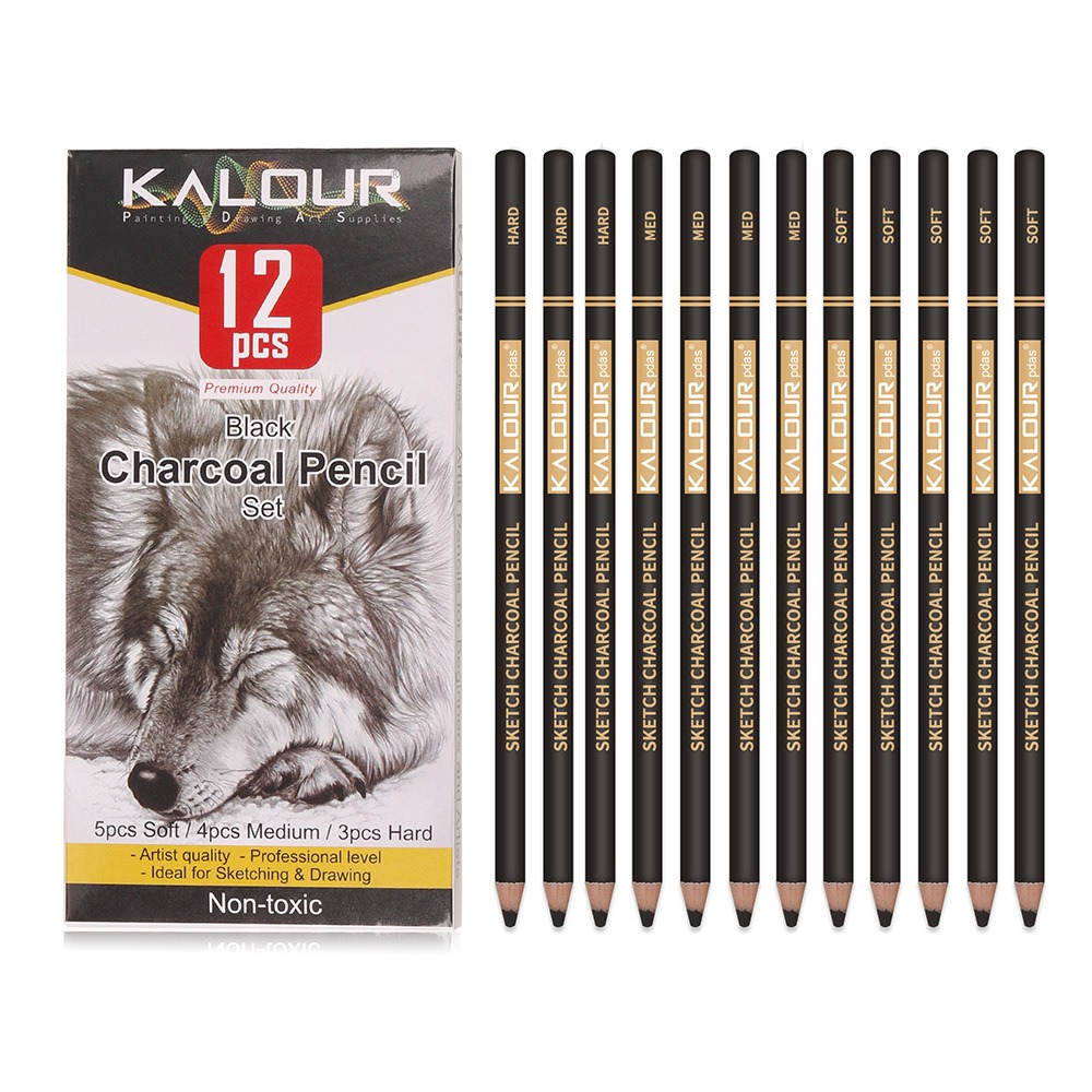 Set pensil arang warna KALOUR, - Chalk Pastel Set ulasan dan harga