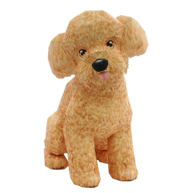 Mainan pudel anjing lipat Orig - Art Craft With Cardboard ulasan dan harga