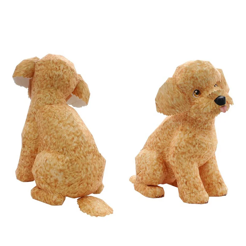 Mainan pudel anjing lipat Orig - Art Craft With Cardboard ulasan dan harga
