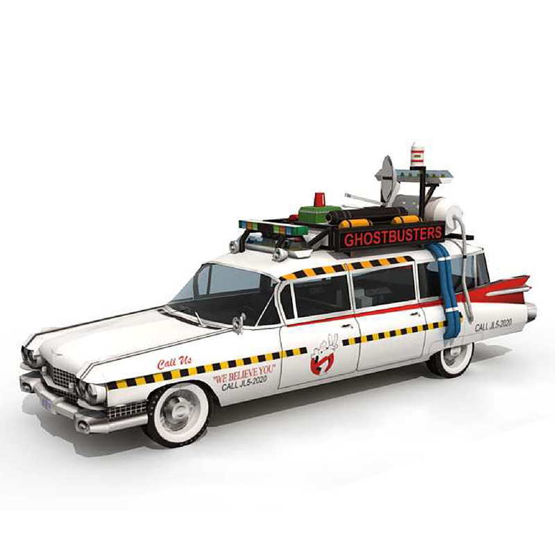 Ghostbusters Mobil Ecto-1A 1:2 - Art Craft With Cardboard ulasan dan harga