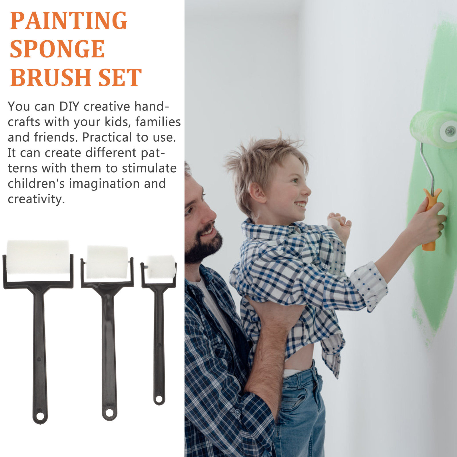 15Pcs Set Kuas Spons Lukis Sen - Art Craft Easy ulasan dan harga