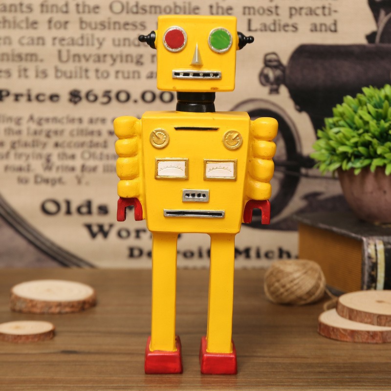 Patung Robot Kartun Hiasan Ker - Art Craft Robot ulasan dan harga