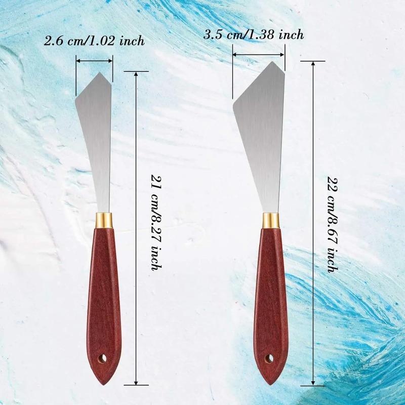 2pcs Set Pisau Lukis, Pisau Ca - Painting Knife Palette ulasan dan harga