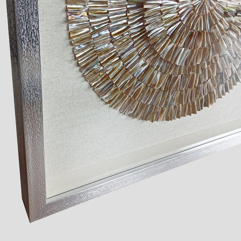 Lukisan Dinding Mosaik Kerang  - Art And Craft Nature ulasan dan harga