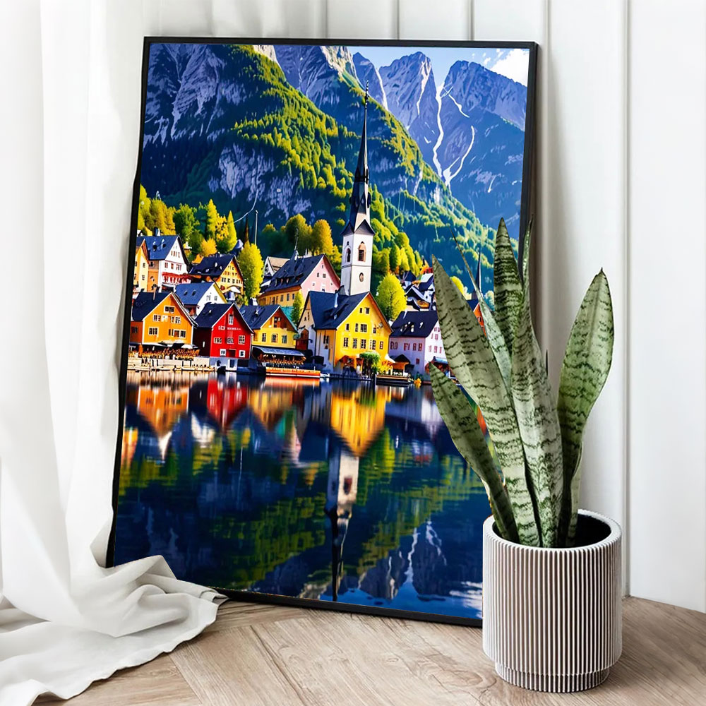 Lukisan Minyak Digital DIY Luk - Art Craft Village ulasan dan harga