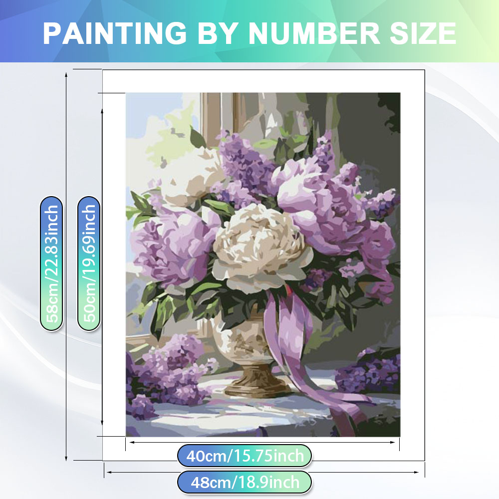 Lukisan HUACAN Dengan Angka Un - Art And Craft Numbers ulasan dan harga