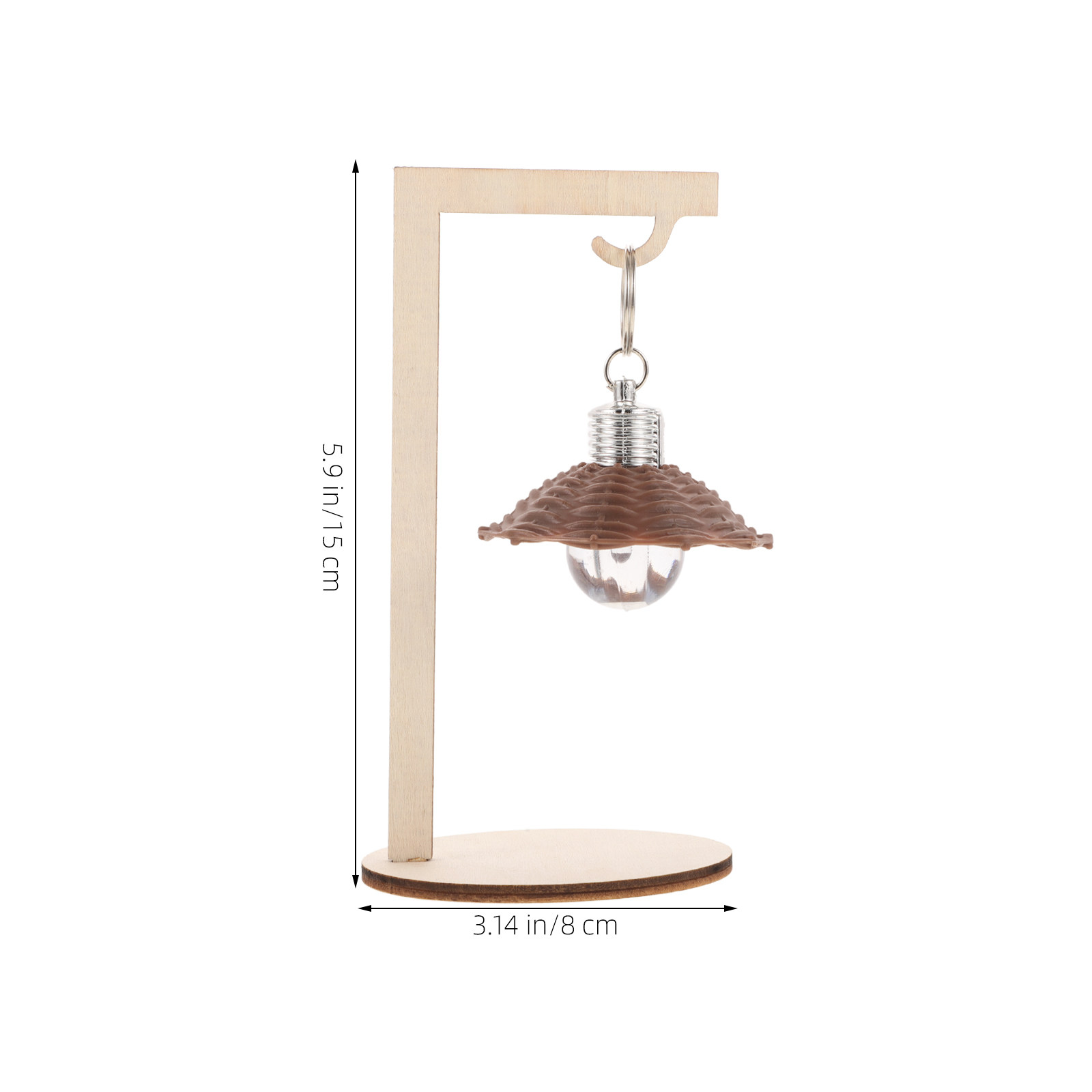 Kit Lampu Meja Kayu Kreatif DI - Art Craft Wood ulasan dan harga