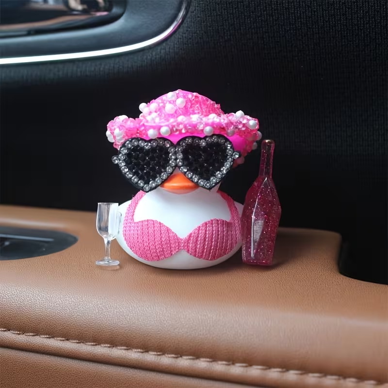Bebek Hitam Kecil yang Modis d - Art Craft Glasses ulasan dan harga