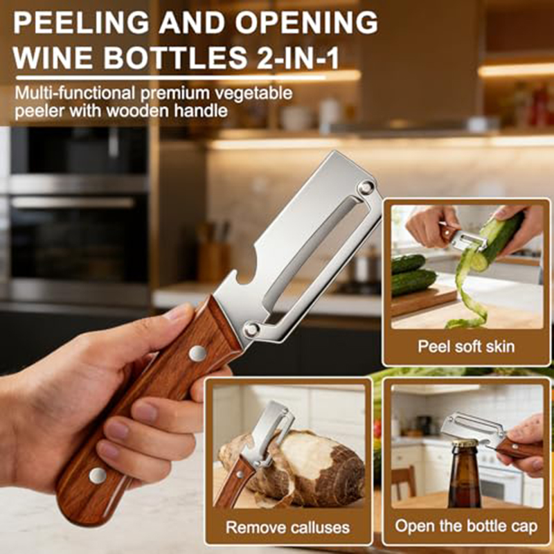 Pengupas Sayuran Dapur dari Ba - Art Craft Wood ulasan dan harga