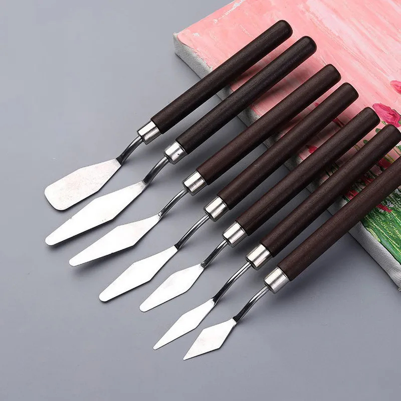 1/2 Set Pisau Palet Pengikis L - Painting Knife Palette ulasan dan harga
