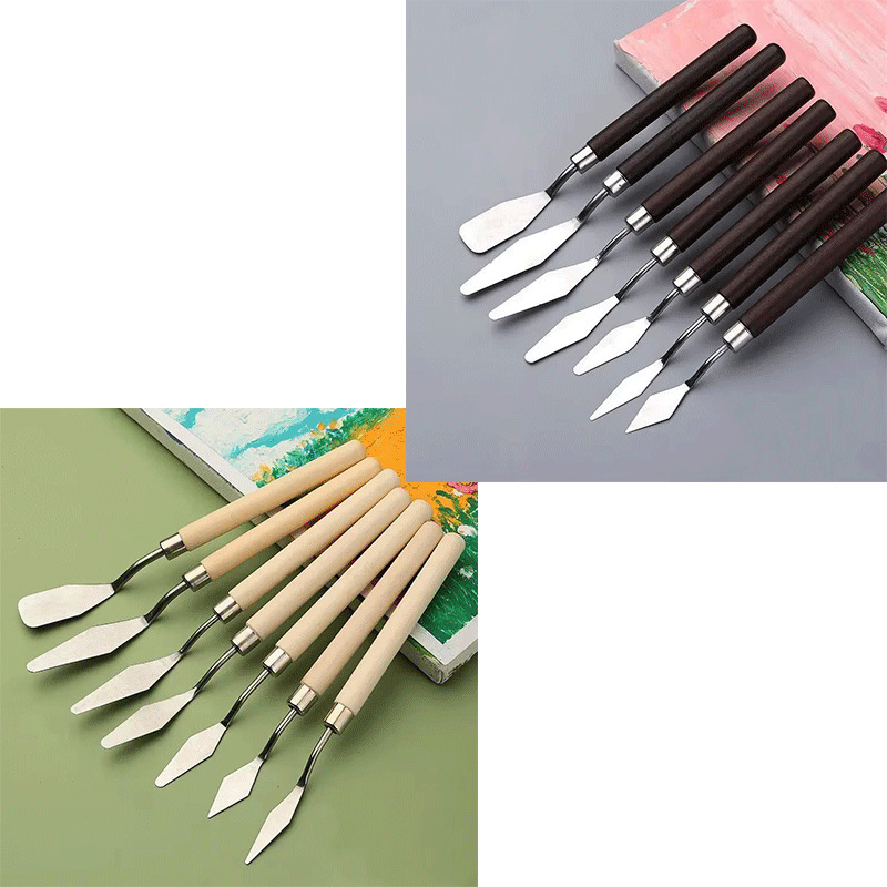 1/2 Set Pisau Palet Pengikis L - Painting Knife Palette ulasan dan harga