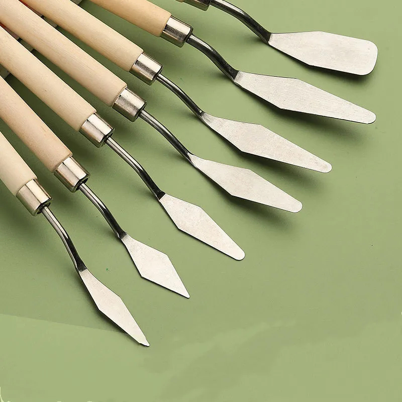 1/2 Set Pisau Palet Pengikis L - Painting Knife Palette ulasan dan harga
