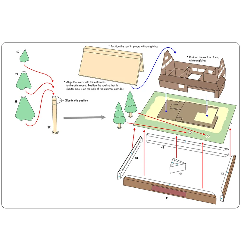 Pondok Jepang Gasshozukuri Min - Art Craft With Cardboard ulasan dan harga