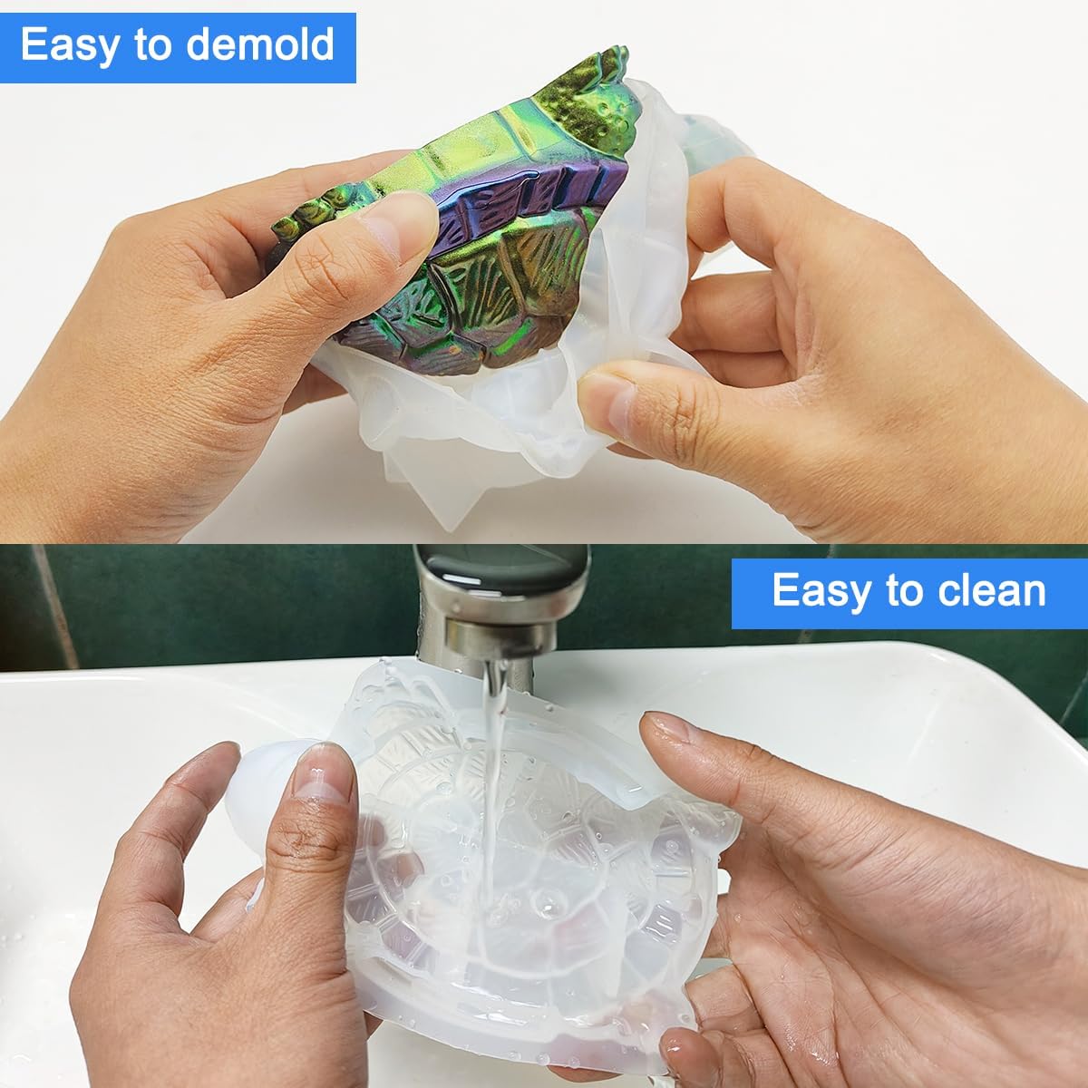Cetakan Resin Kura-Kura 3D, Ce - Art And Craft Nature ulasan dan harga