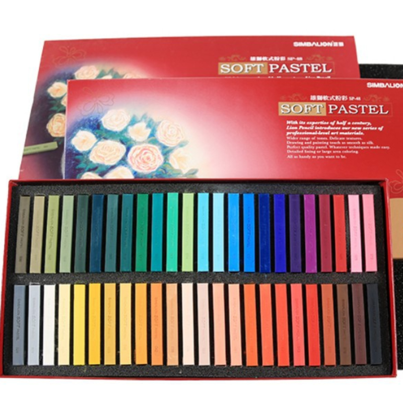 Kapur warna lembut siswa 24/36 - Chalk Pastel Set ulasan dan harga