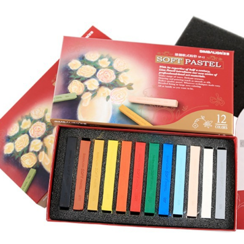 Kapur warna lembut siswa 24/36 - Chalk Pastel Set ulasan dan harga