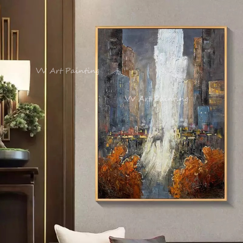 Lukisan Minyak Pemandangan Kot - Painting Knife Palette ulasan dan harga