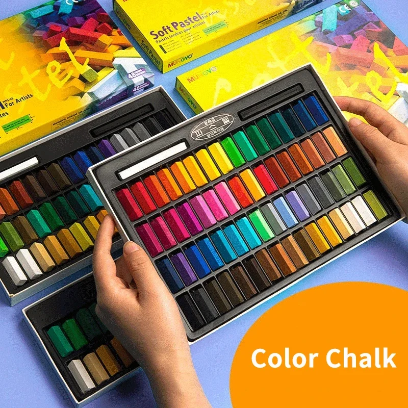 Set kapur warna krayon 24/32/4 - Chalk Pastel Set ulasan dan harga