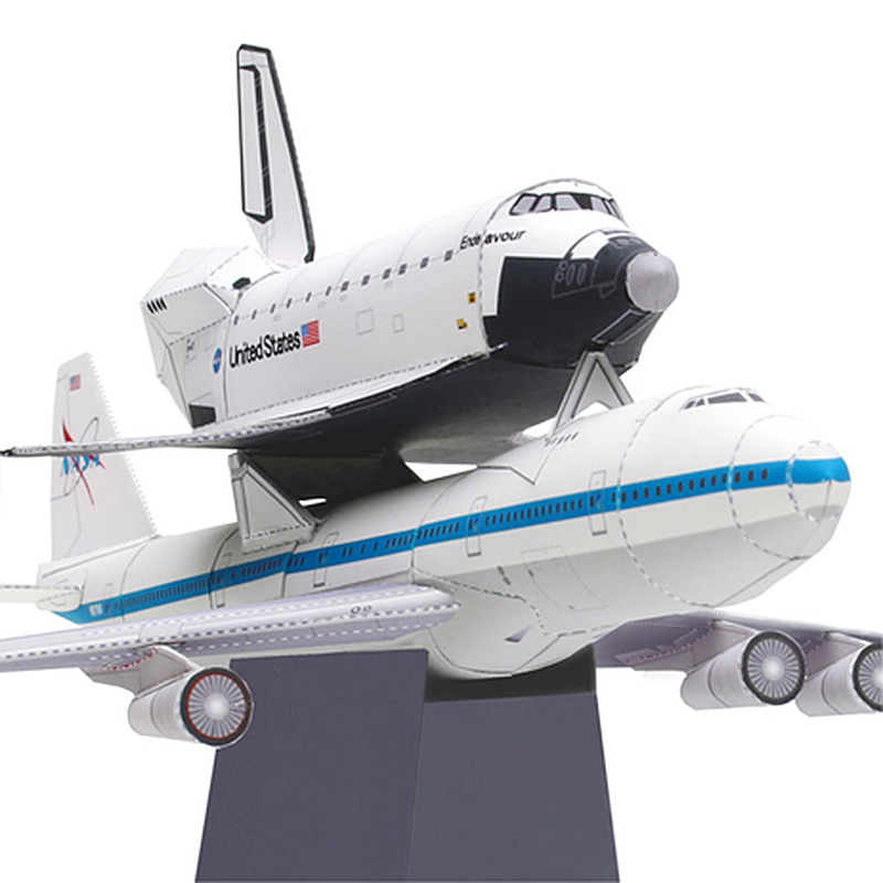 Boeing 747 Pesawat Angkut Ulan - Art Craft With Cardboard ulasan dan harga