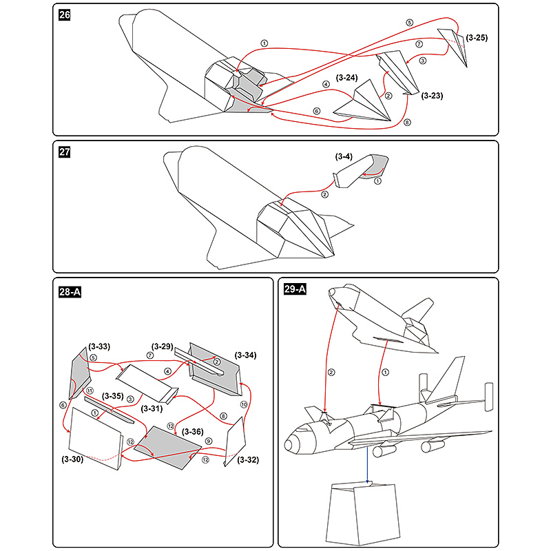 Boeing 747 Pesawat Angkut Ulan - Art Craft With Cardboard ulasan dan harga
