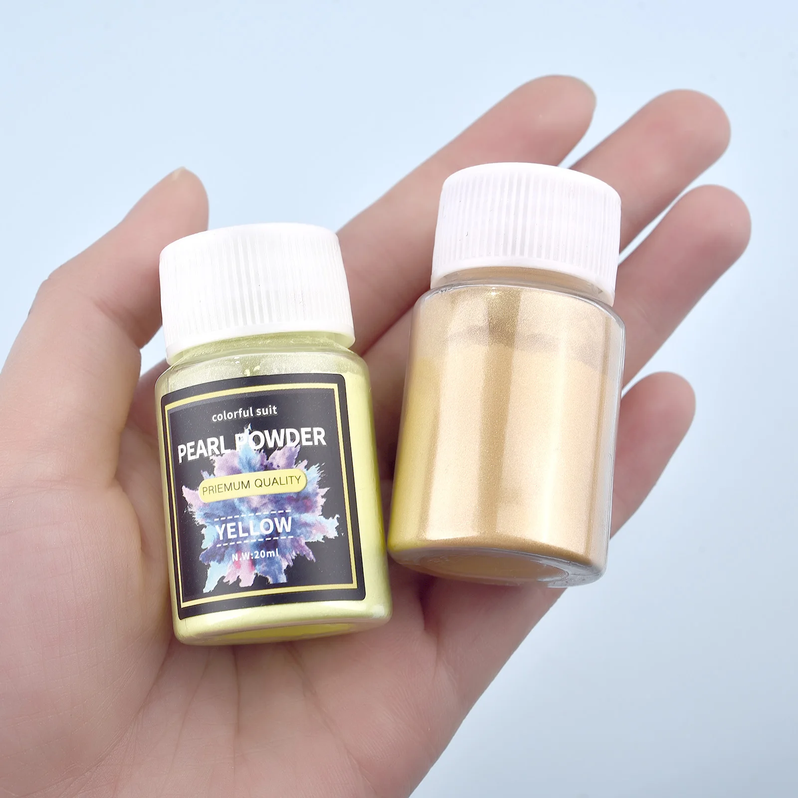 20ml Bubuk Mineral Mika Alami  - Resin Pigment Powder ulasan dan harga
