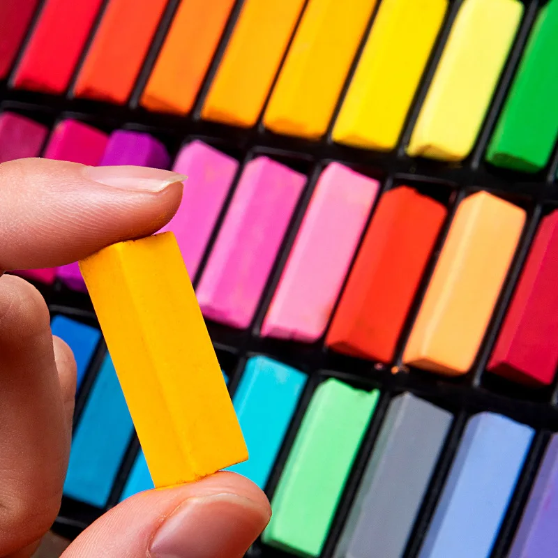 24/32/48/64 Warna Pastel Lembu - Chalk Pastel Set ulasan dan harga